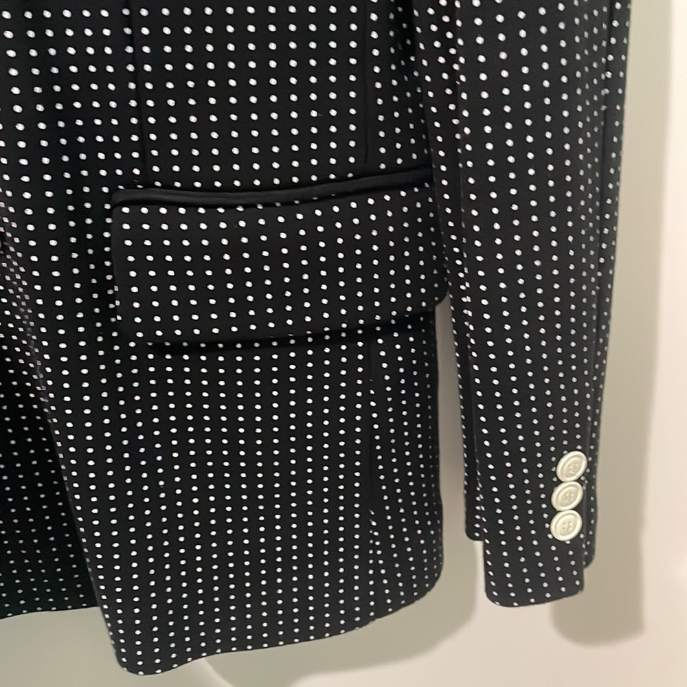 Y-3 Adidas Yohji Yamamoto mens polka dot cotton blazer - Picture 6 of 13